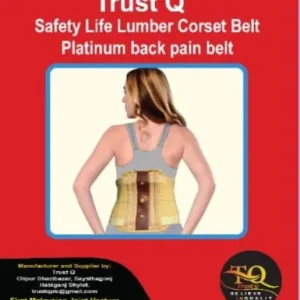 Safety Life Lumber Corset Belt Platinum